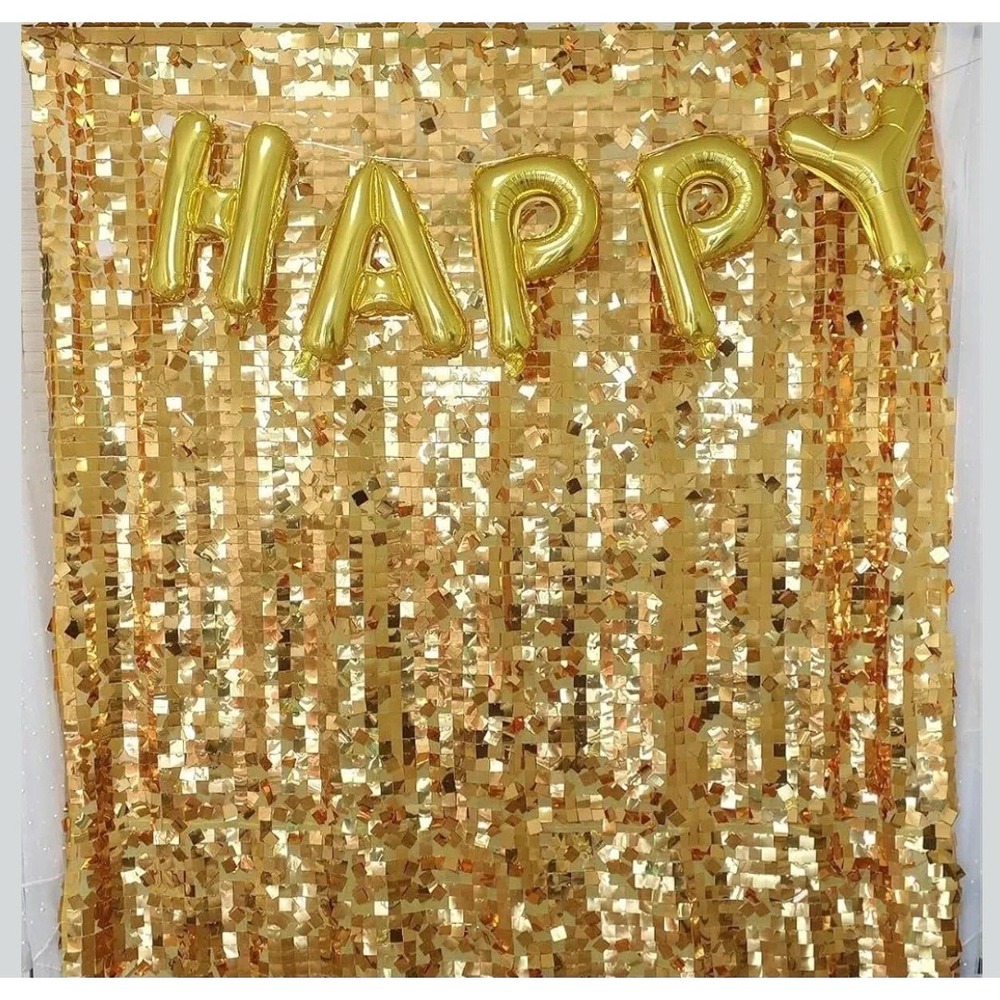 Golden Square Metal Shimmer 8 X 6 Photography Backdrop